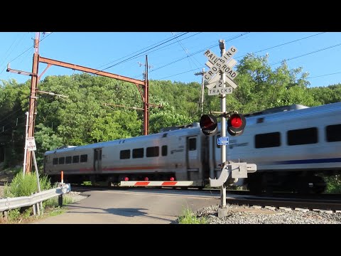 Powder Mill Rd, Parsippany, NJ Railroad Crossing