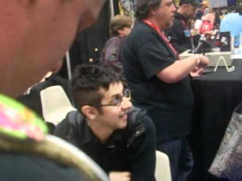 Jhonen sitting doing nothing