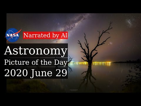 APOD: 2020-06-29 - Dark Sky Reflections (Narrated by Emma)