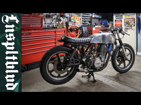 1978 Yamaha SR500 Build Ep.1 | Stripping the bike
