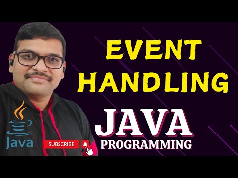 EVENT HANDLING JAVA PROGRAMMING