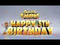 Subway Surfers HAPPY BIRTHDAY 5th Birthday Animation By SYBO