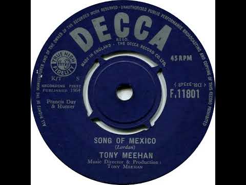 UK New Entry 1964 (16) Tony Meehan - Song Of Mexico