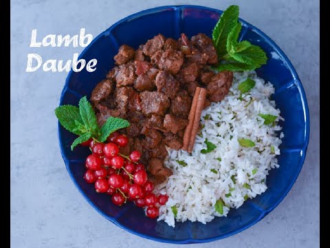 Lamb Daube with Mint Rice