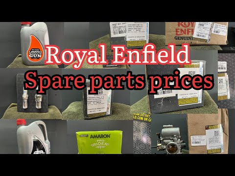 Royal Enfield spare parts price /#royalenfield #bullet350 #hunter350 #classic350 #reborn