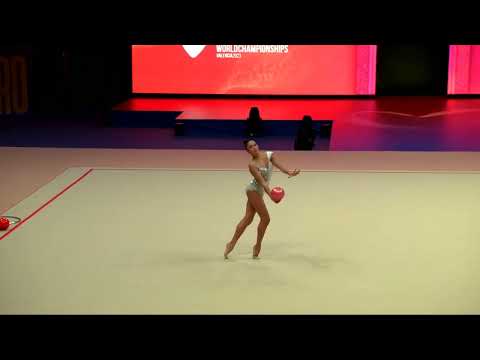 TANIYEVA Elzhana (KAZ) - 2023 Rhythmic Worlds Qualifications BA Individual