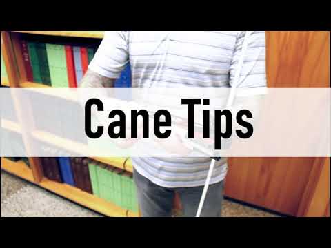 Cane Tips | Sizing a Cane | Iowa Library for the Blind and Print Disabled