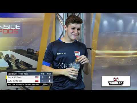 S. Burmetler vs T. Spredeman - Men Singles - Semi-Final - ITSF World Series Tornado 2024