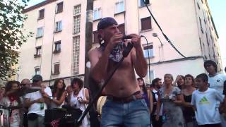 El Drogas - Todos mirando y En la silla eléctrica (Burlada - 14.Ago'12)