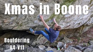 Xmas Boone Bouldering | Southeast Climbing Trip 2023 - 2024