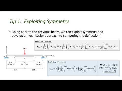 CE 312 Lecture 26: Beam/Frame Deflections IV, Virtual Work Tips/Tricks (2026.10.19)
