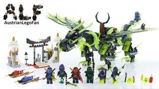 Lego Ninjago 70736 Attack of the Morro Dragon - Lego Speed Build Review