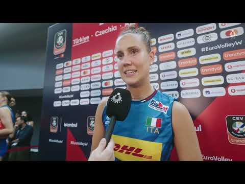 Europei Femminili: Anna Danesi dopo Italia-Polonia 3-1