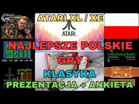 Borsuk Retro Gry TV: ATARI XL/XE - WYBIERAMY NAJLEPSZE POLSKIE GRY Z EPOKI! TOP 50 + Ankieta