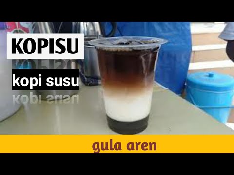 KOPISU(KOPI SUSU GULA AREN🤩😘😘,cara bikinnya sangat mudah loh..😁😁