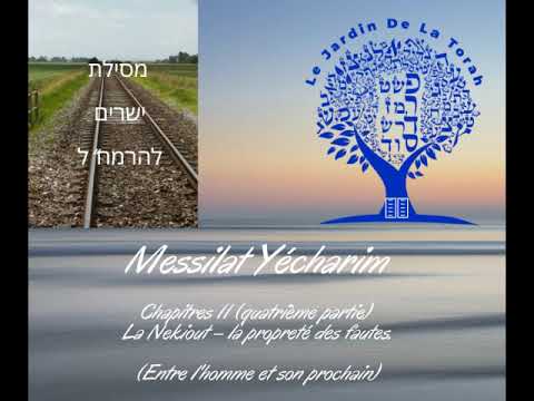 Messilat Yecharim – Chapitre 11 ( IV) Nékiout Relations entre l'homme et son prochain