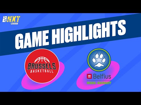 Brussels Basketball vs. Belfius Mons-Hainaut - Game Highlights