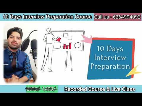 12 people in 1 group class interview preparation training se...
