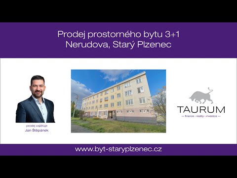 PRODÁNO - Prodej bytu 3+1 ve Starém Plzenci