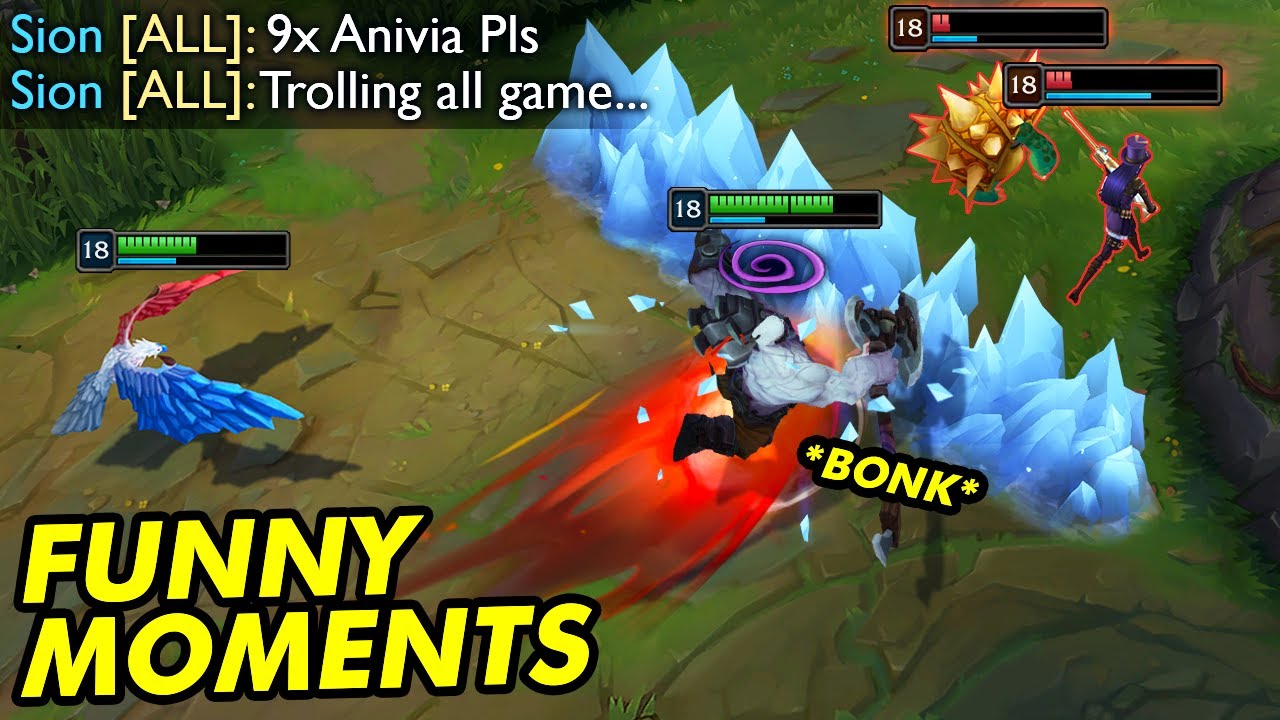 FUNNIEST MOMENTS IN LEAGUE OF LEGENDS #21