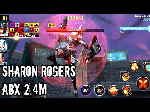 Marvel Future Fight || Sharon Rogers || Alliance Battle Exteam (ABX) 2.4M || #45