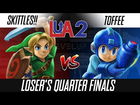 LUA2 Losers' Quarter-Finals - SKITTLES!! (Young Link) vs WD | Toffee (Mega Man, Wario)