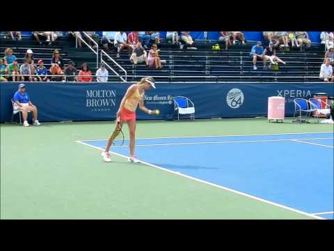 Mona Barthel (vs Hantuchova in New Haven-2012)