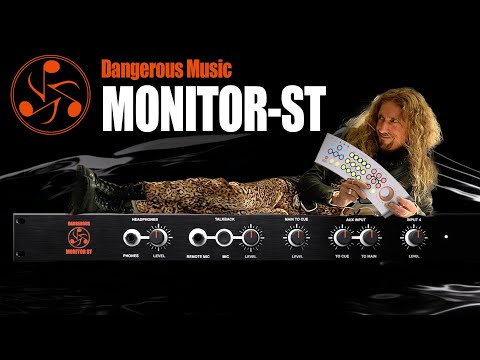 Dangerous Music MONITOR-ST Expandable Stereo Monitor Control System - Ebony image 13