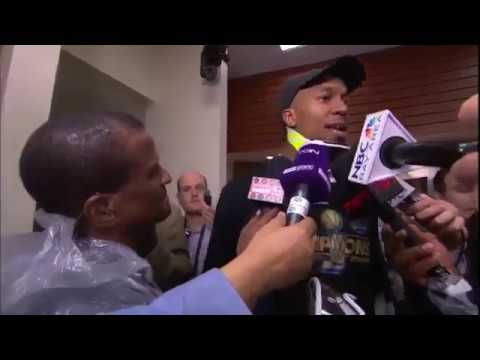 David West emotional on winning his first championship Cavs vs Warriors 2017 NBA Finals
