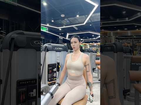 Chinese Girl Gym Workout #428 | Asian Fitness Model Inspiration