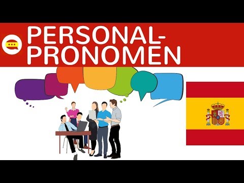 Spanische Personalpronomen - pronombres personales auf Deutsch einfach erklärt - Spanisch Grammatik