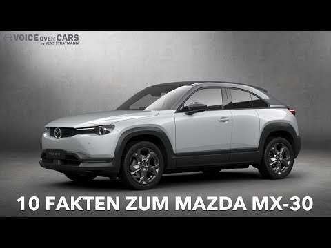 10 Fakten zum Mazda MX-30 dem ersten rein elektrisch angetriebene SUV von Mazda