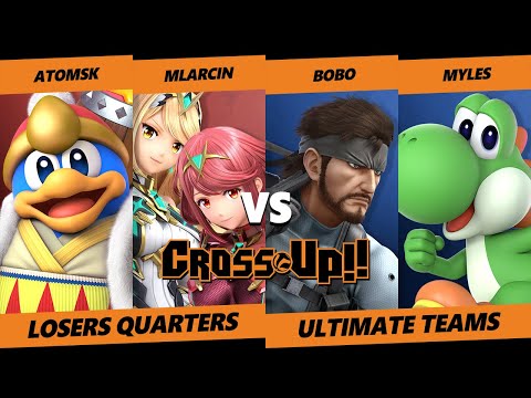 CROSSxUP Losers Quarters - Atomsk & Mlarcin Vs. Bobo & Myles - SSBU Ultimate Tournament