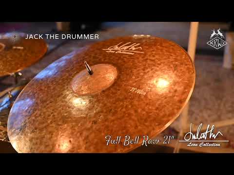 Leon Collection cymbal RAW Full Bell  ride 21", 2200gr