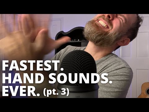 ASMR Fast and Aggressive Hand Sounds - LOFI vs HIFI