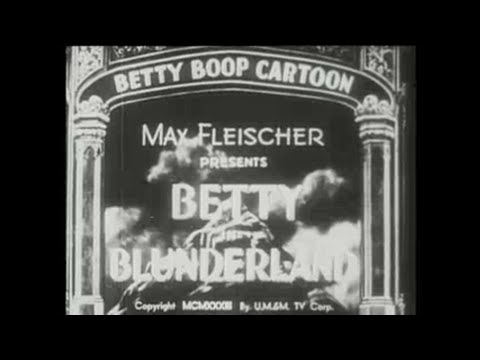 Betty Boop In Blunderland