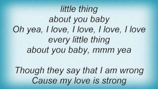 Stevie Wonder - I Love Every Little Thing About You Lyrics