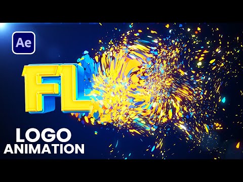 Easy After Effects Tutorial Particles Logo Text Animation Download Free Template