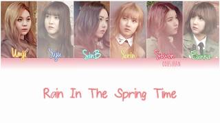 GFRIEND – RAIN IN THE SPRING TIME (봄비) Lyrics Color Coded [Eng/Han/Rom]