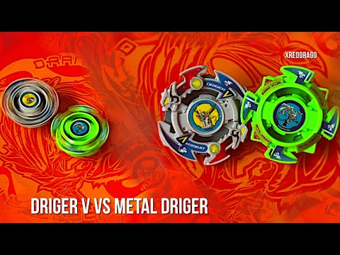 Beyblade | Driger V vs Metal Driger | Plastic Gen battle 