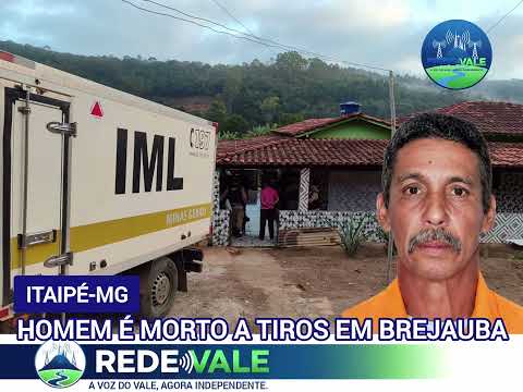 Homem é morto a tiros em Itaipé MG