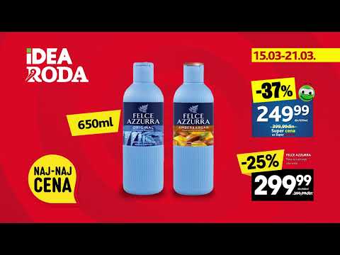 IDEA i RODA | Nedeljna akcija 15 - 21.03.2024.