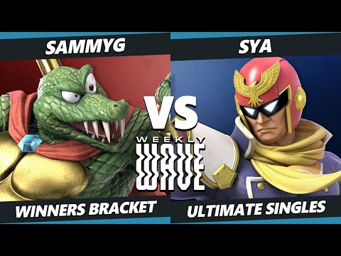 Weekly Wave 28 - SammyG (K Rool) Vs. sya (Captain Falcon) SSBU Ultimate Tournament