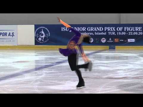 13 Hwi CHOI (KOR) - ISU JGP Istanbul 2012 Junior Ladies Free Skating
