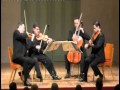 Jerusalem Quartet - J. Brahms, String Quartet Op. 67 - 3. Agitato (Allegretto non troppo)