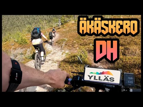 Äkäskero Lasku | Ylläs Pallas Arctic Post Road | eMTB 2023