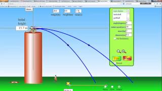 PhET Primer: Projectile Motion, Vers.1