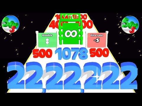Number Master: Run and Merge - Number Run 3D 2048 Game Videos Level Up Numbers part 6