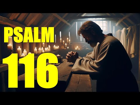 Psalm 116 Reading:  Thanksgiving for Deliverance from Death (With words - KJV)