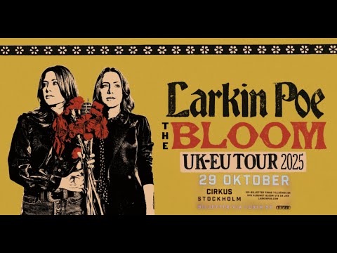 Larkin Poe • Live in Stockholm, Sweden • Cirkus Arena • October 30, 2025 • 4k (almost) full concert